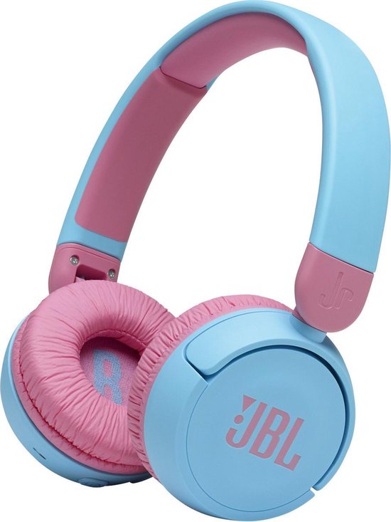 Jbl Jr310Bt Kids - Draadloze On-Ear Koptelefoon - Blauw/Roze | Bol.com