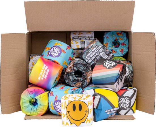 The Good Roll Toiletpapier - 24 Stuks - 400Vel 2-Laags - The Cheerful Choice | Bol.com
