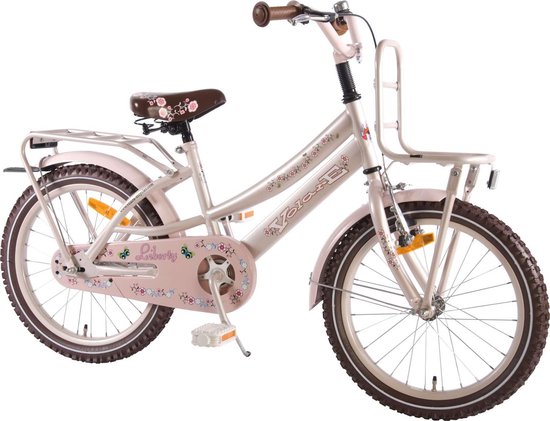 Volare Liberty Urban - Kinderfiets - 18 Inch - Meisjes - Roze | Bol.com