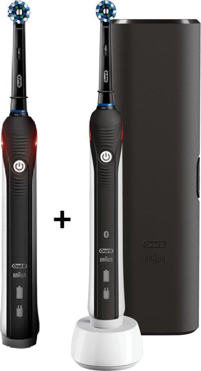Oral-B Pro Cross Action 2500 - Elektrische Tandenborstel - Duo Set - Zwart | Bol.com