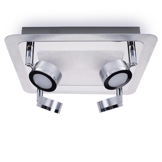 RANEX TREVISO LED BADKAMER QUATTROSPOT TREVISO CHROOM 3000.070