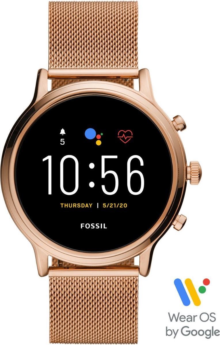 Fossil Julianna Gen 5 - Smartwatch - Goud | Bol.com
