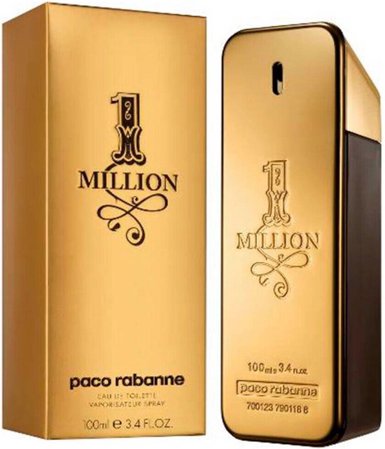 Paco Rabanne 1 Million 100 Ml - Eau De Toilette - Herenparfum | Bol.com