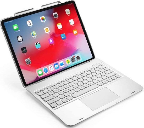 Tablet2You - Toetsenbord - Notebookcase Met Trackpad Voor Apple Ipad Pro 12.9 - 2020 -... | Bol.com
