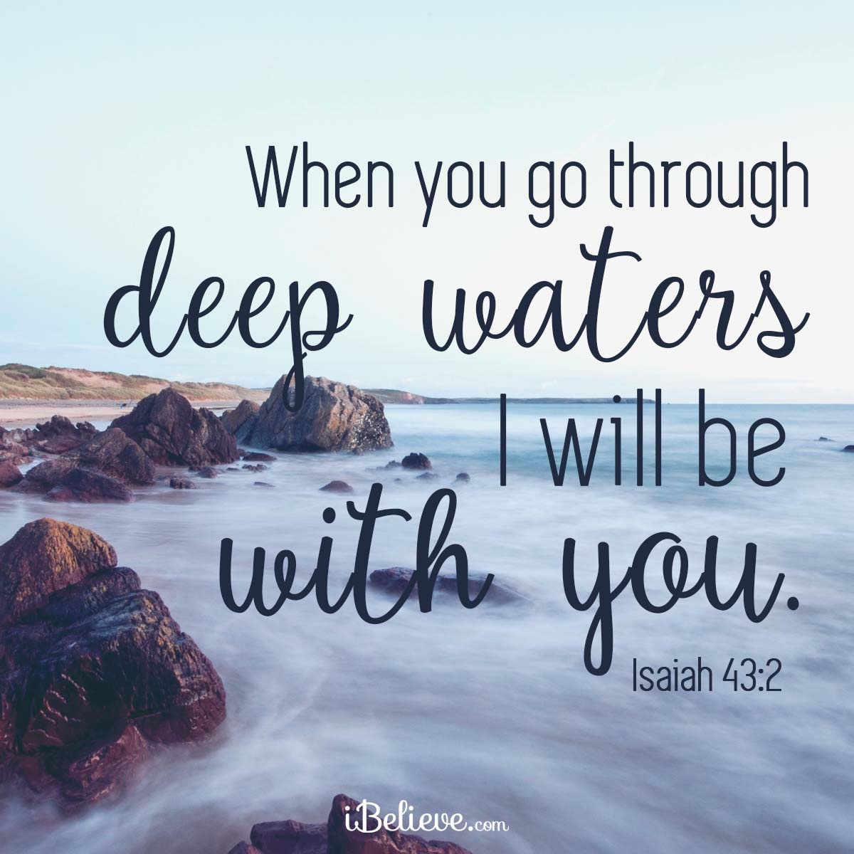 When You Go Through Deep Waters, God is With You
