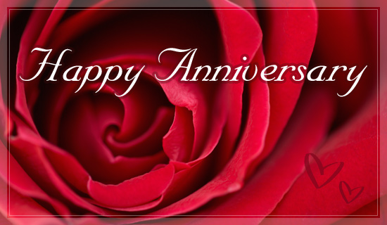 Happy Anniversary eCard Free Anniversary Greeting Cards Online