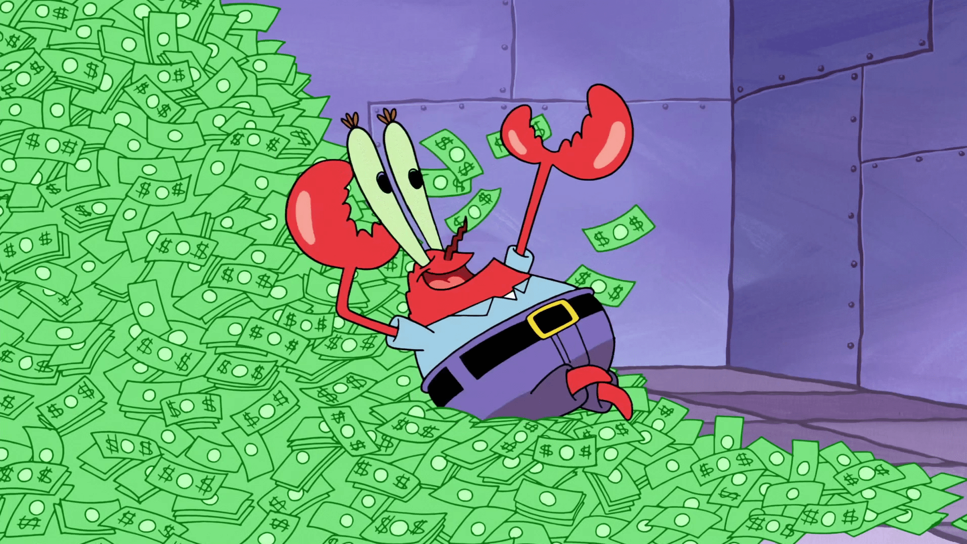 SpongeBuddy Mania SpongeBob Episode Safe Deposit Krabs