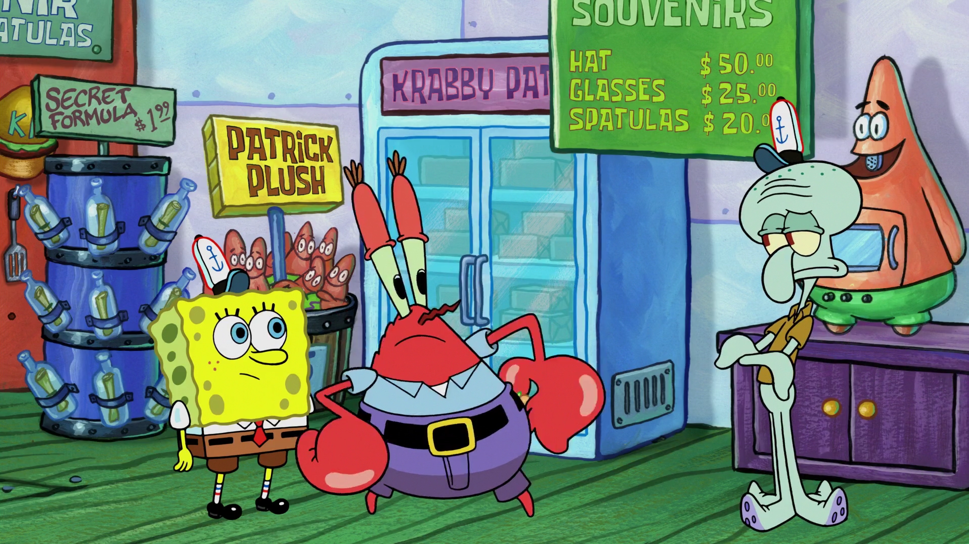 SpongeBuddy Mania SpongeBob Episode Goodbye, Krabby Patty?