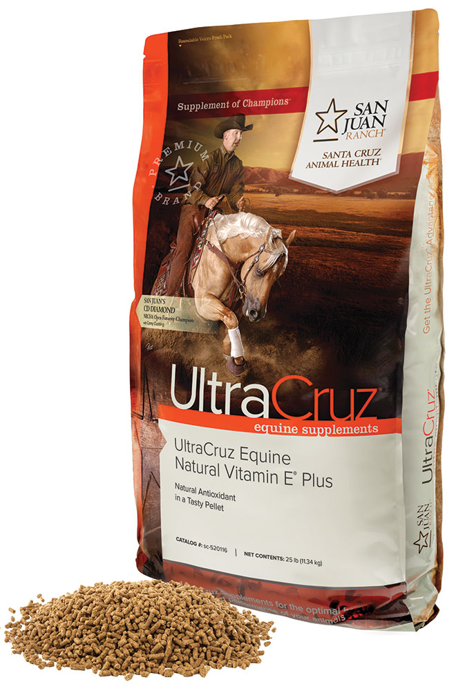 UltraCruz Equine Natural Vitamin E Supplement for Horses 25 lb Pellet