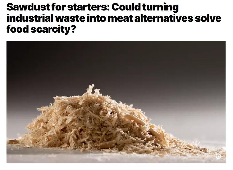 eat the sawdust Consume Product Don't Ask Questions, Just Consume