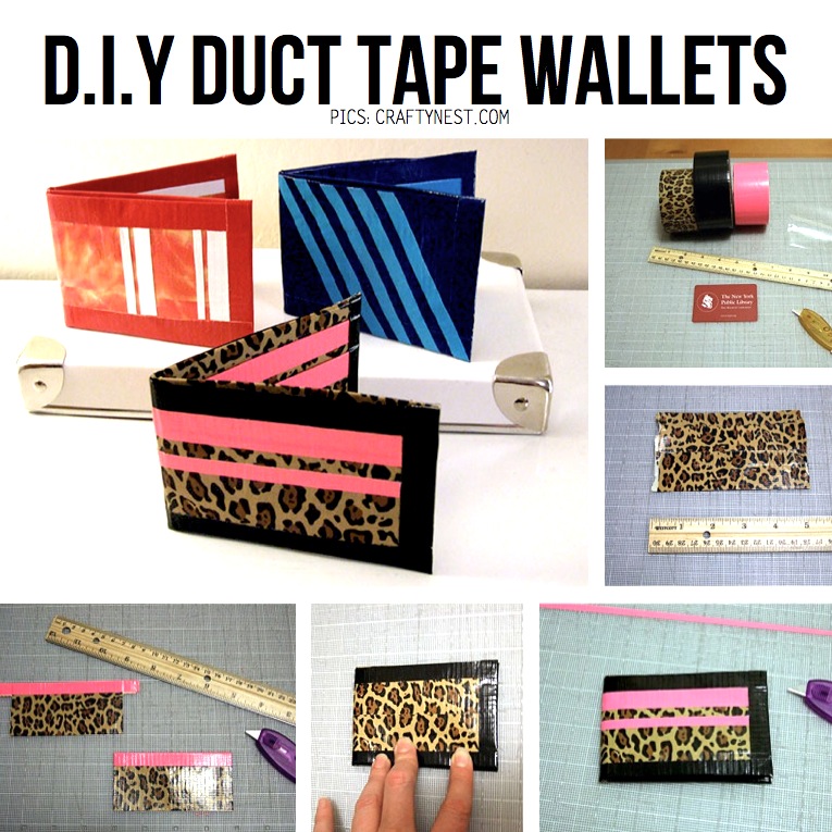 Duct Tape DIY 10 Ideas & Tutorials!