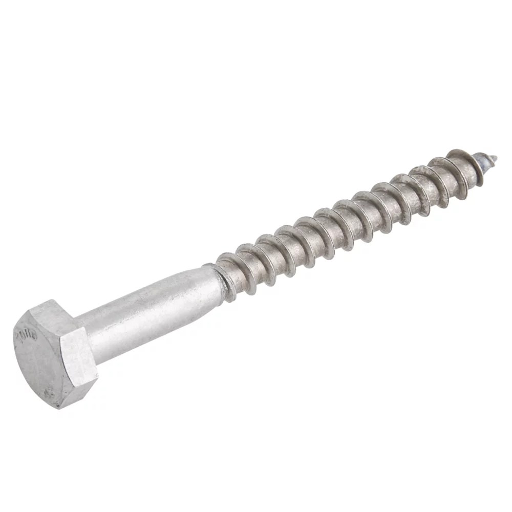 Easydrive Hex Bolt SelfTapping Coach Screws 10mm x 100mm 10 Pack Screwfix
