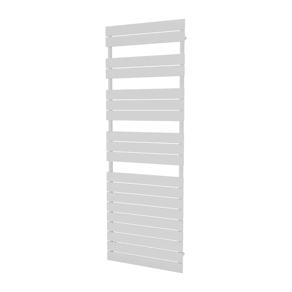 Ximax 1720mm x 600mm 3201BTU White Flat Designer Towel Radiator Screwfix
