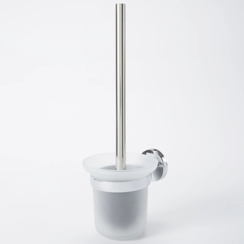 Ormara Toilet Brush & Holder ChromePlated Screwfix