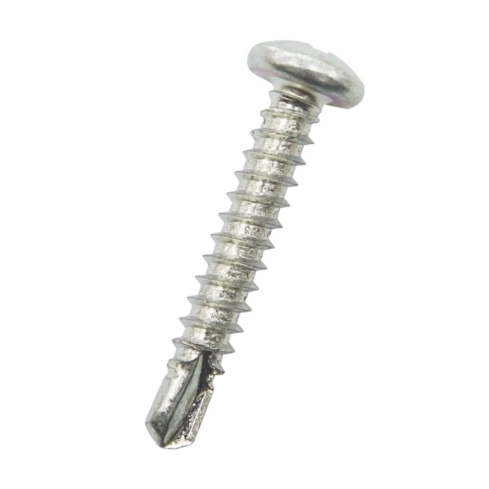 Easydrive Pan SelfDrilling Screws 4.2mm x 19mm 100 Pack Screwfix