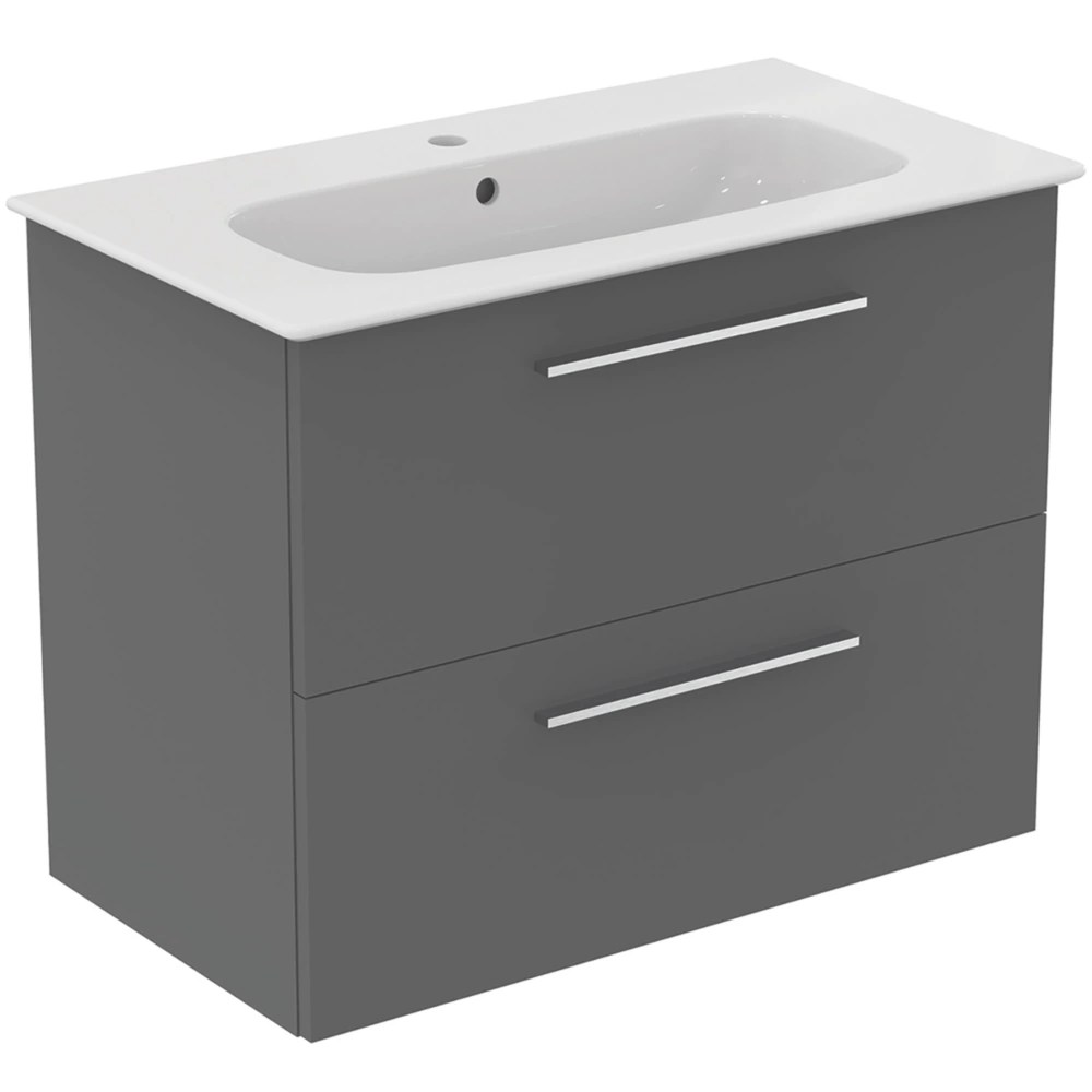 Ideal Standard i.life A WallHung Vanity Unit with Chrome Handles