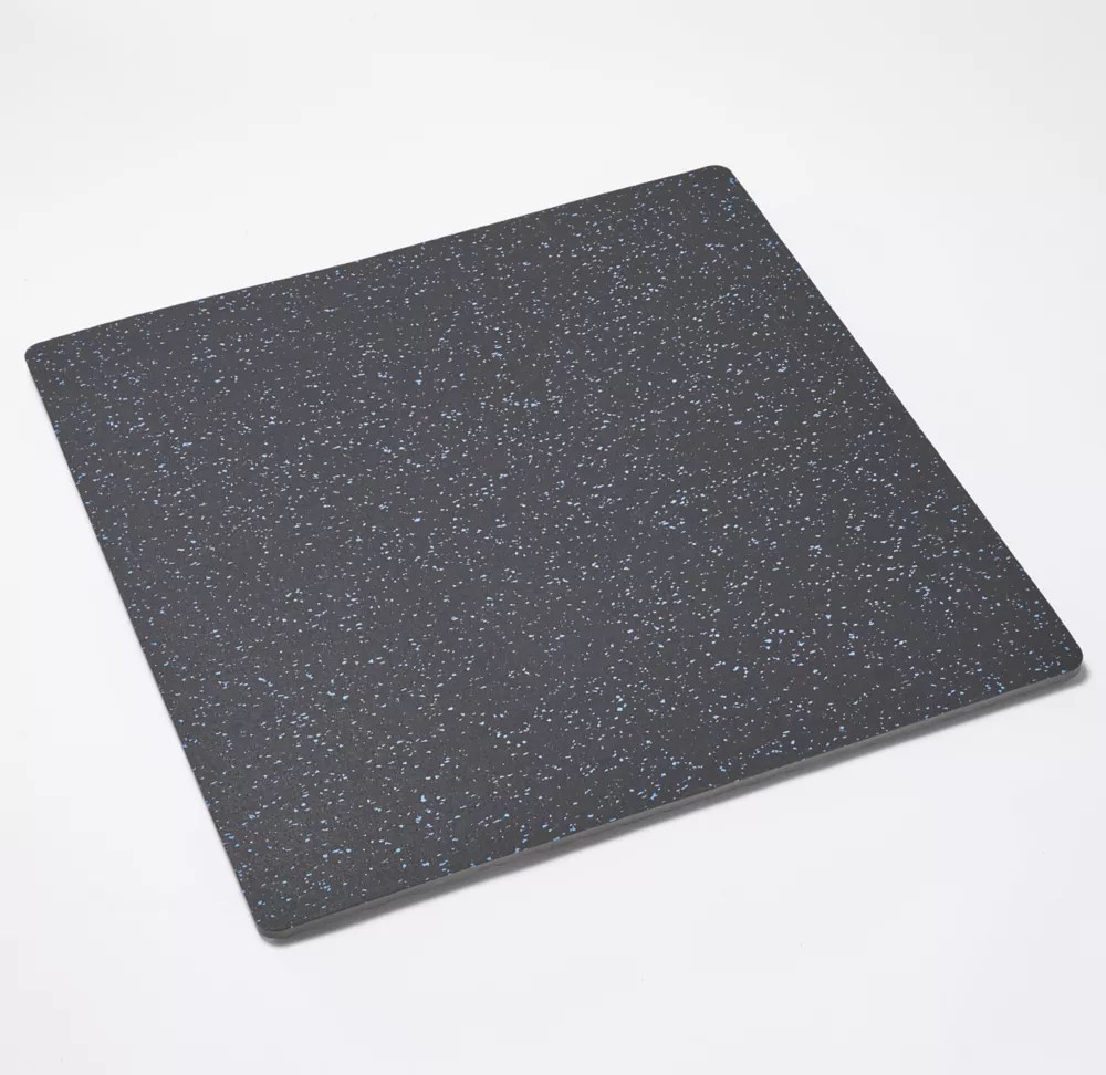 Mottez ShockAbsorbing Floor Mat Grey / Blue 620mm x 620mm x 12mm