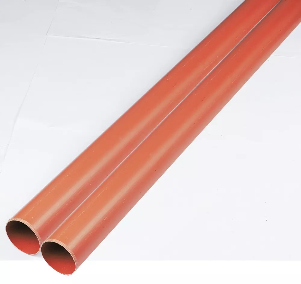 FloPlast PushFit PlainEnd Underground Drainage Pipes 110mm x 3m 2