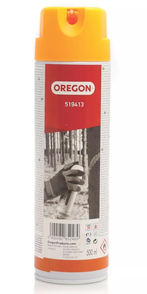 Oregon 500ml Orange Matt Forestry Marking Spray Paint Screwfix