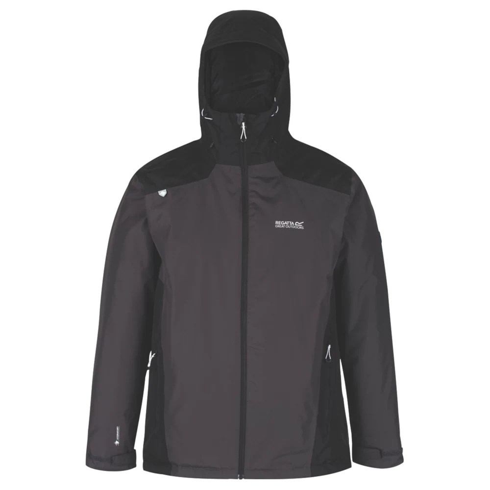 Regatta Thornridge II Waterproof Insulated Jacket Ash / Black Small