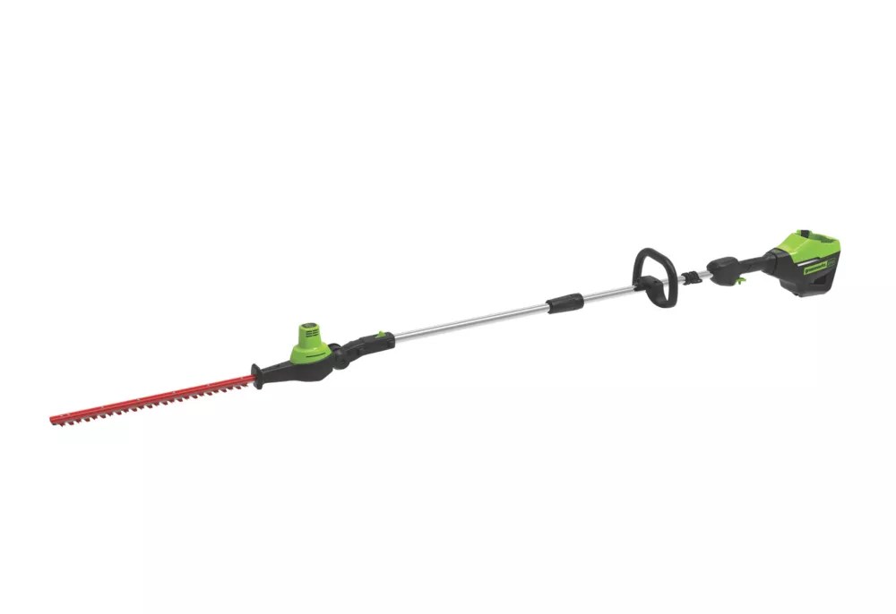 Greenworks GD60PHT 51cm 60V LiIon Brushless Cordless Long Reach Hedge Trimmer Bare Screwfix