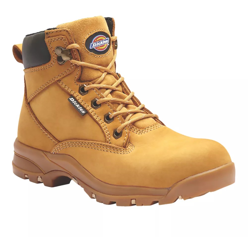 Dickies Corbett Ladies Safety Boots Honey Size 7 Screwfix