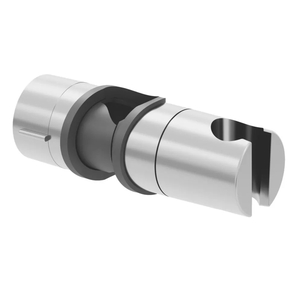 Swirl Riser Rail Slider Chrome 122mm Screwfix