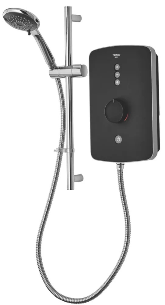 Triton Amala Soft Black 8.5kW Electric Shower Screwfix