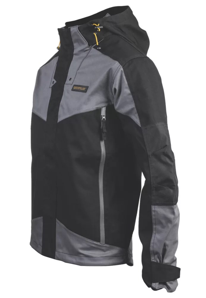 CAT Triton Work Jacket Black Large 4244" Chest Screwfix
