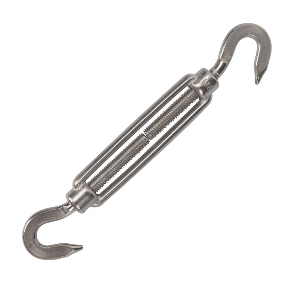Steel DoubleEnded Hook Turnbuckle 8.5mm Screwfix