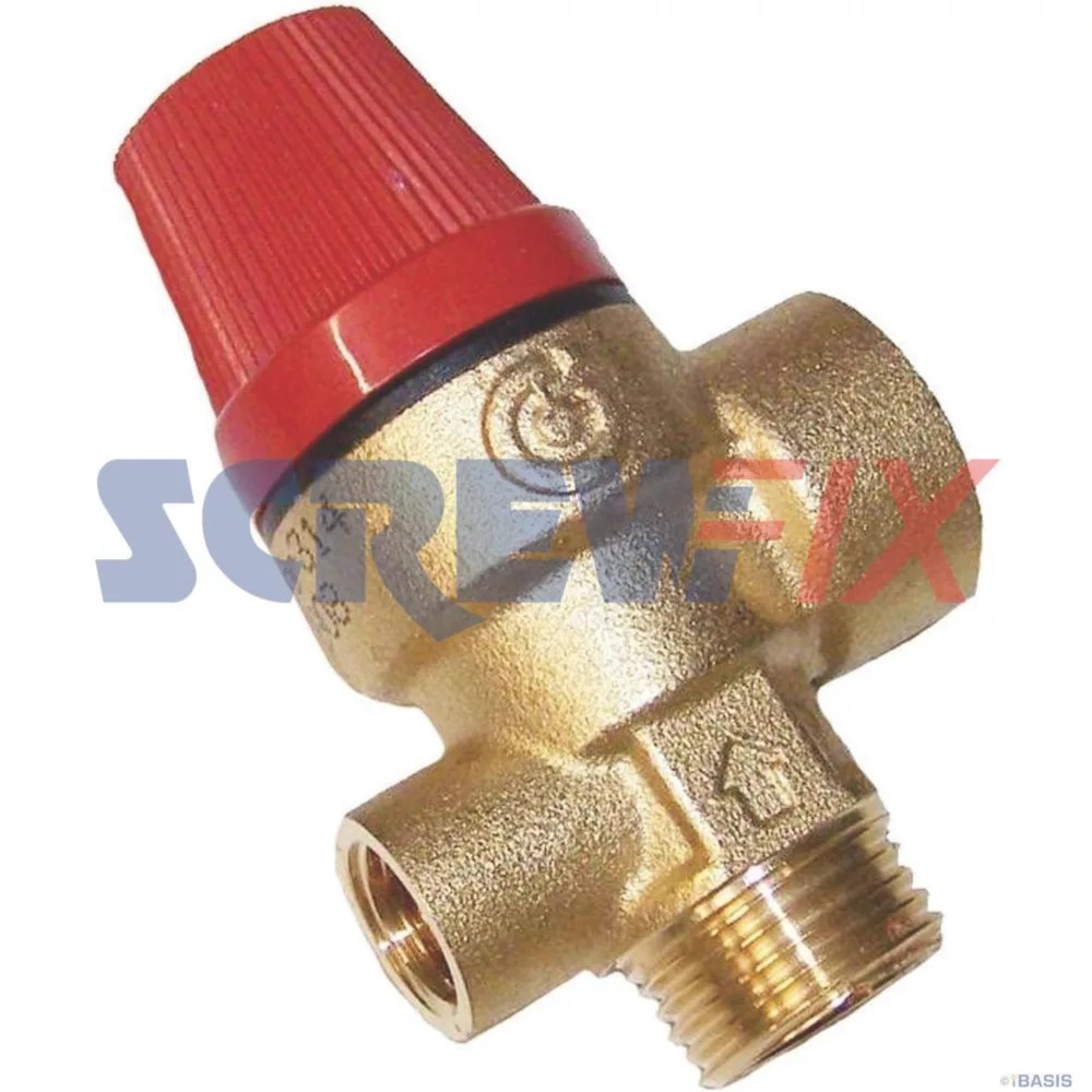 Vaillant S204544 Pressure relief valve Screwfix