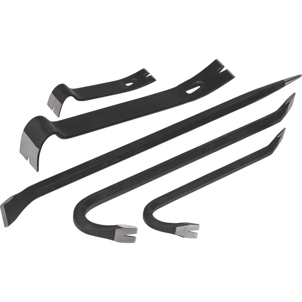 Roughneck Multi Purpose Bar Set 5 Pieces Crowbars