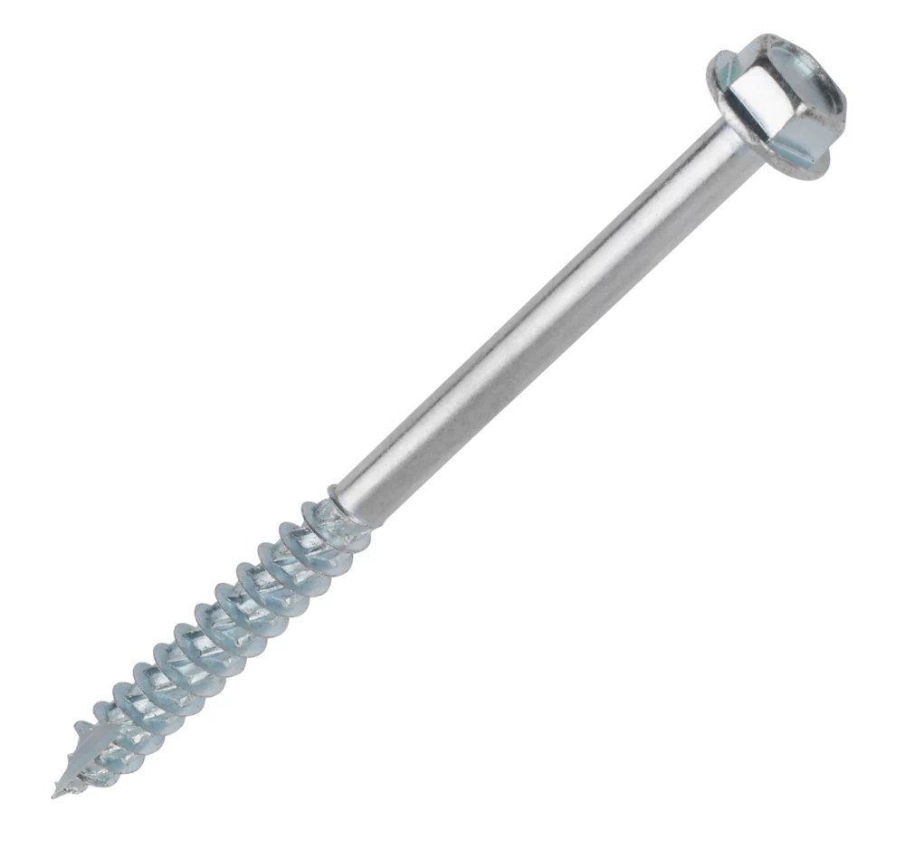 TurboCoach Hex Flange SelfDrilling Coach Screws M10 x 70mm 50 Pack