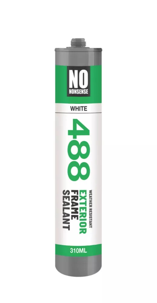 No Nonsense Exterior Frame Sealant White 310ml Screwfix