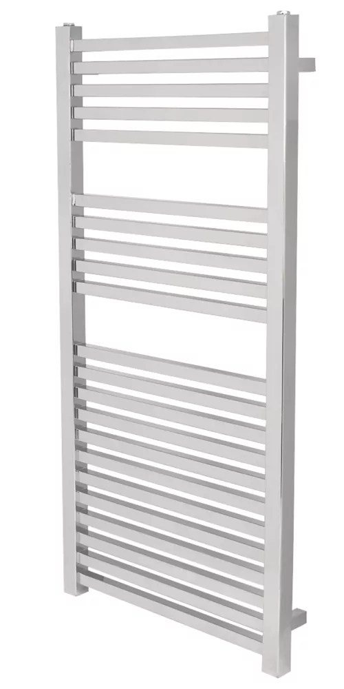 Towelrads 1200mm x 600mm 1590BTU Chrome Flat Designer Towel Radiator