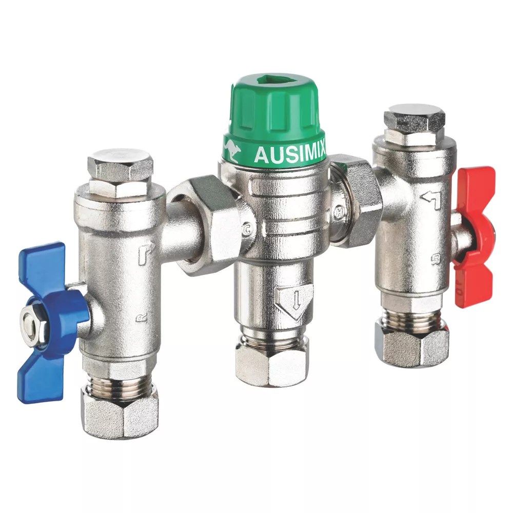 Reliance Valves HEAT110780 Ausimix Compact 4in1 Thermostatic Mixing