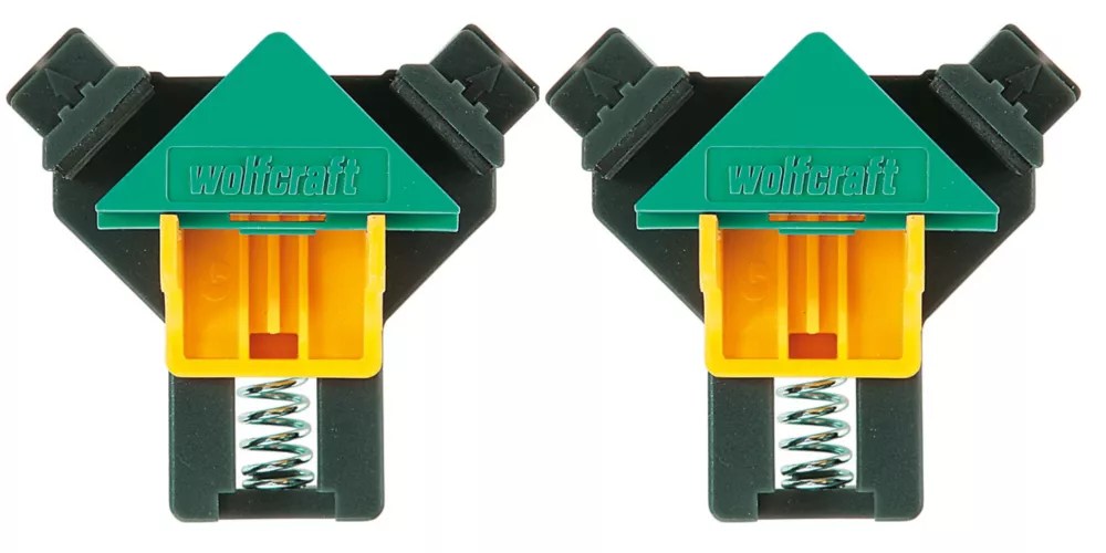 Wolfcraft 90° Corner Clamps 1" (22mm) Screwfix