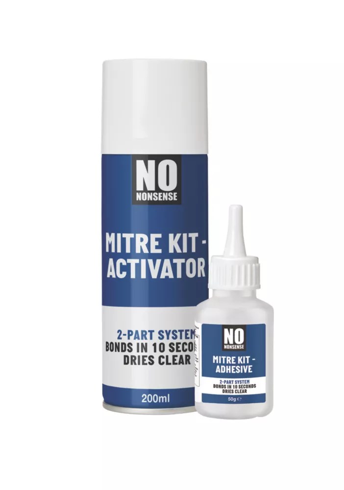 No Nonsense Mitre Adhesive 200ml Screwfix