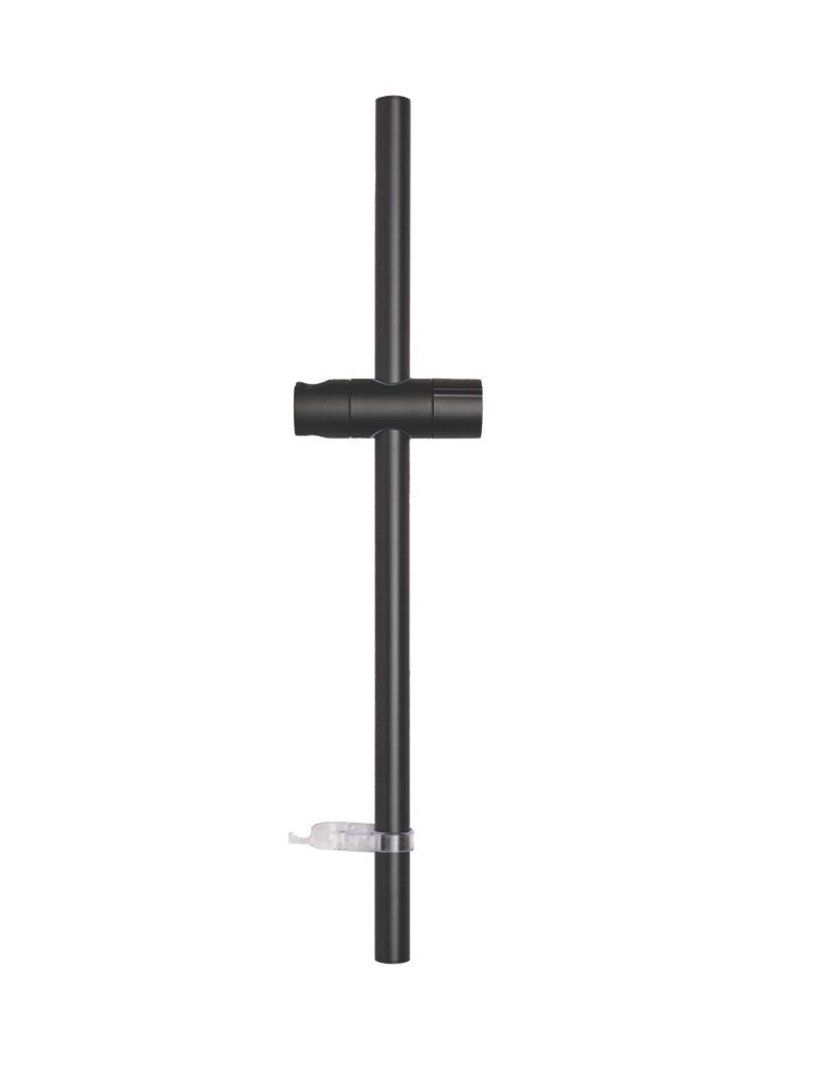 Triton Kian Shower Riser Rail Kit Black 530mm Screwfix