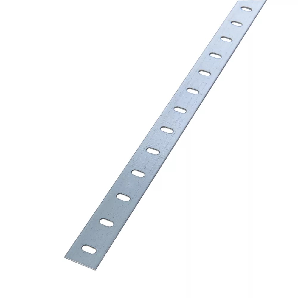 Rothley Galvanised Steel Flat Bar 1000mm x 24mm x 1mm Screwfix