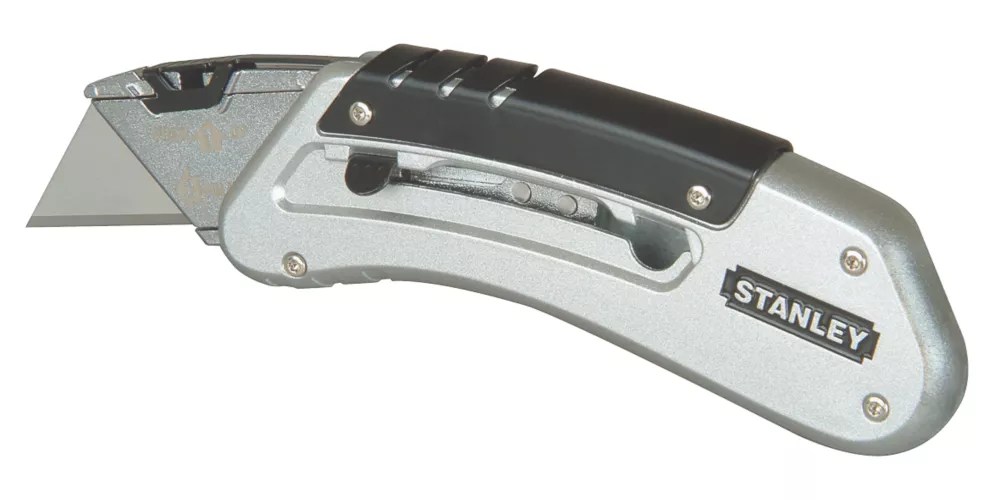 Stanley Retractable Quickslide Utility Knife Screwfix