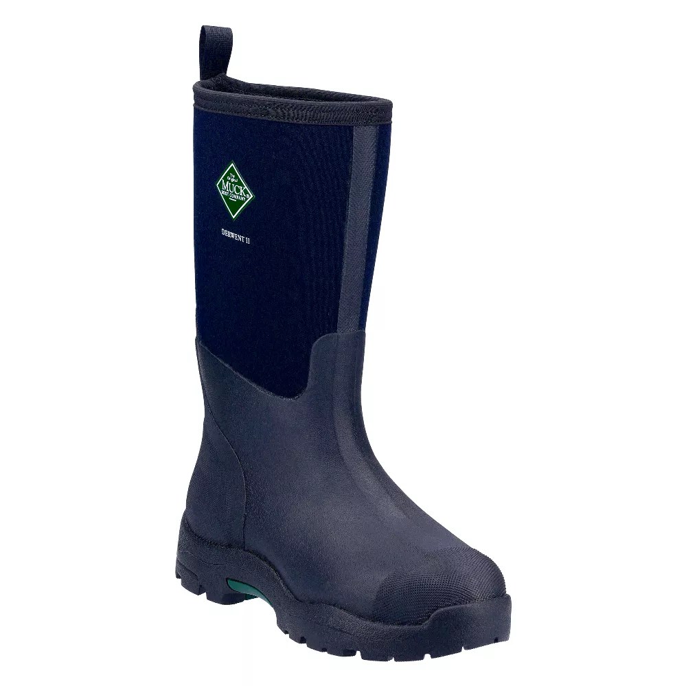 Muck Boots Derwent II Metal Free Non Safety Wellies Black Size 5 Screwfix