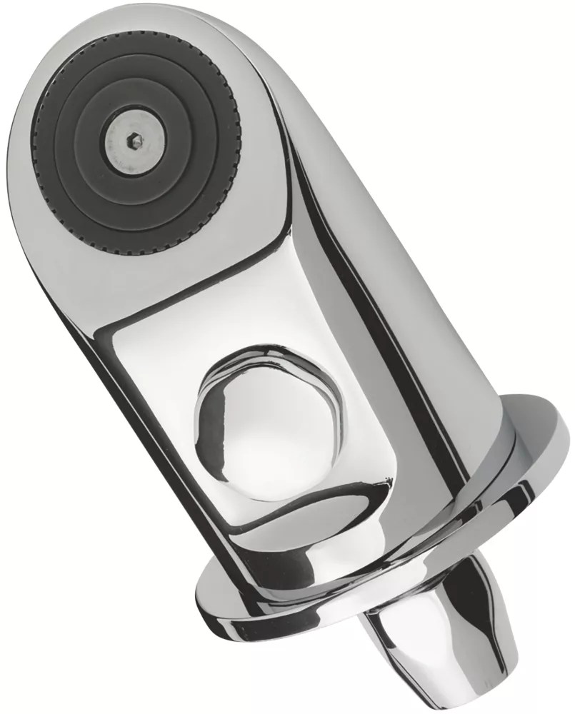 Triton Fixed VandalResistant Shower Head Chrome 56mm Screwfix