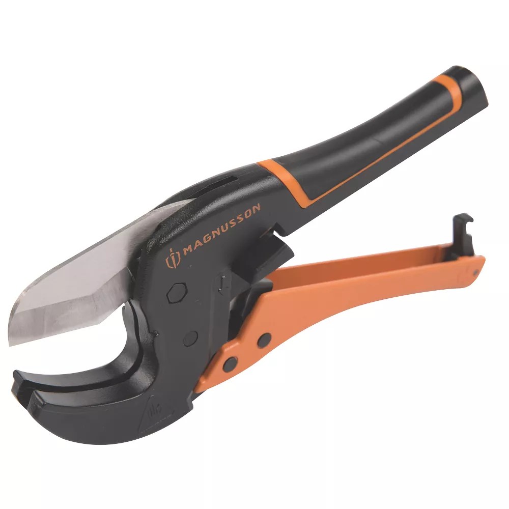 Magnusson 042mm Manual Plastic Pipe Cutter Screwfix