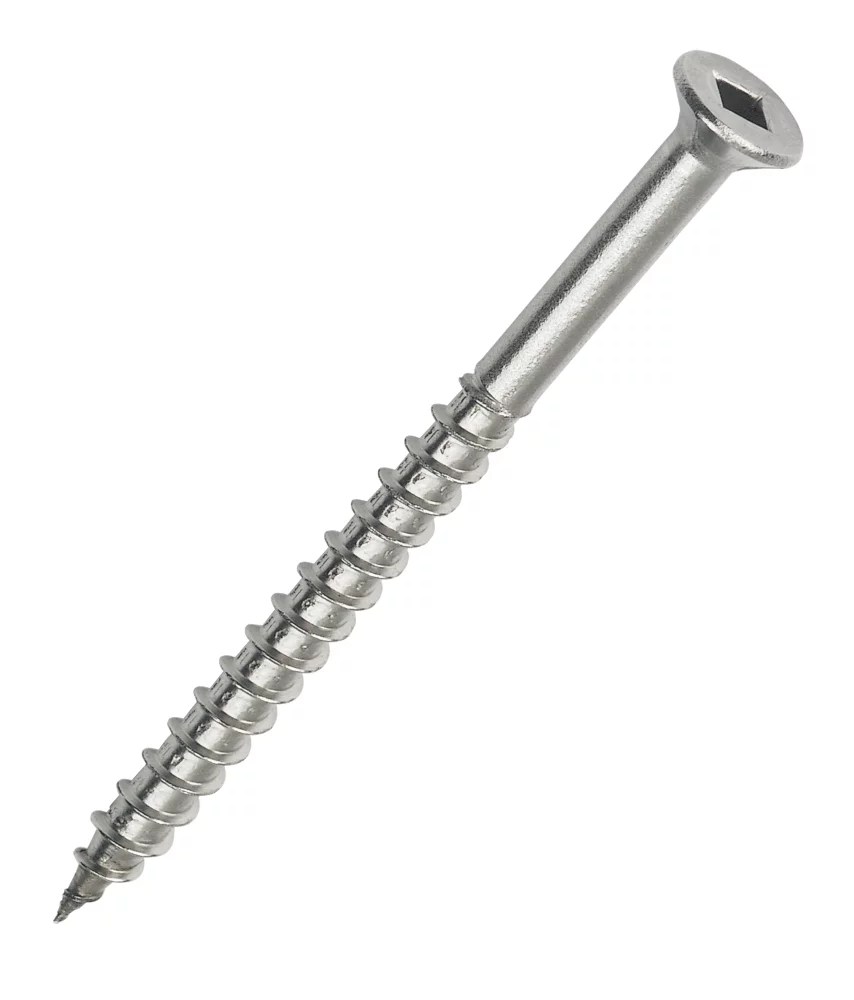 DeckTite Square DoubleCountersunk ThreadCutting Decking Screws 4.5mm