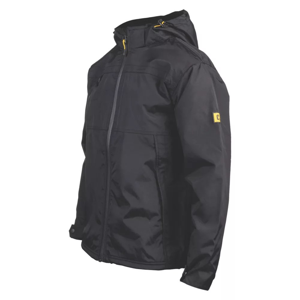 CAT Chinook Work Jacket Black XXXX Large 5860" Chest Screwfix