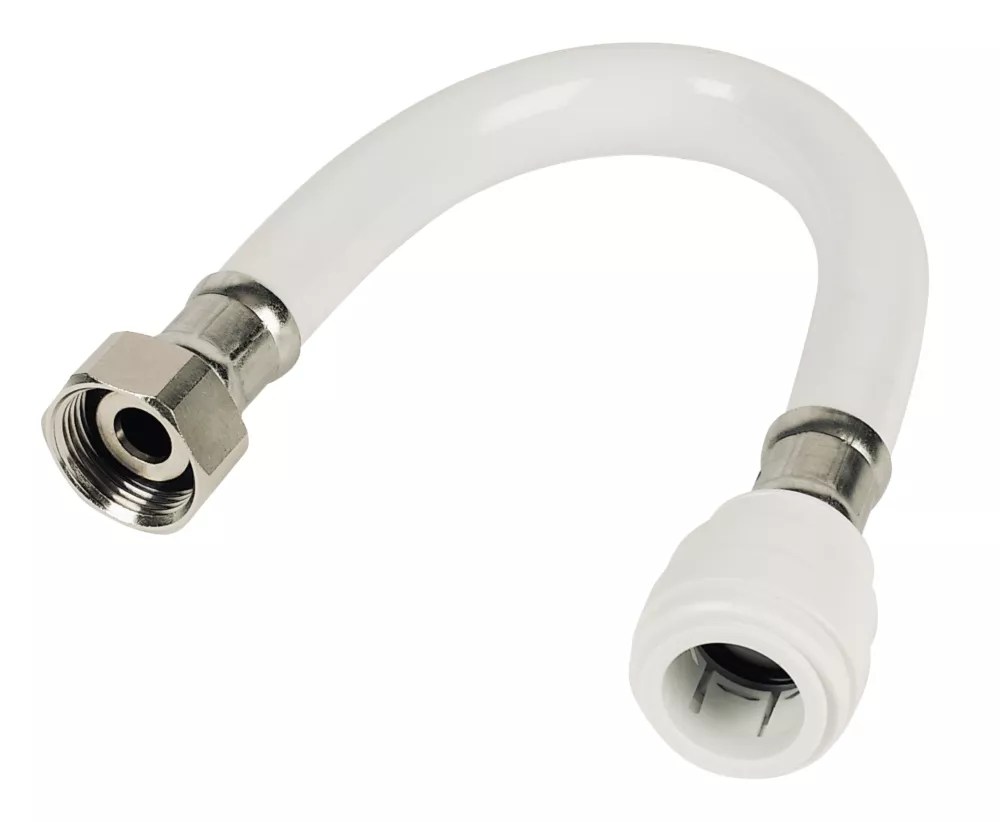 JG Speedfit Flex Tap Connectors 22mm x 3/4" x 300mm 2 Pack Screwfix