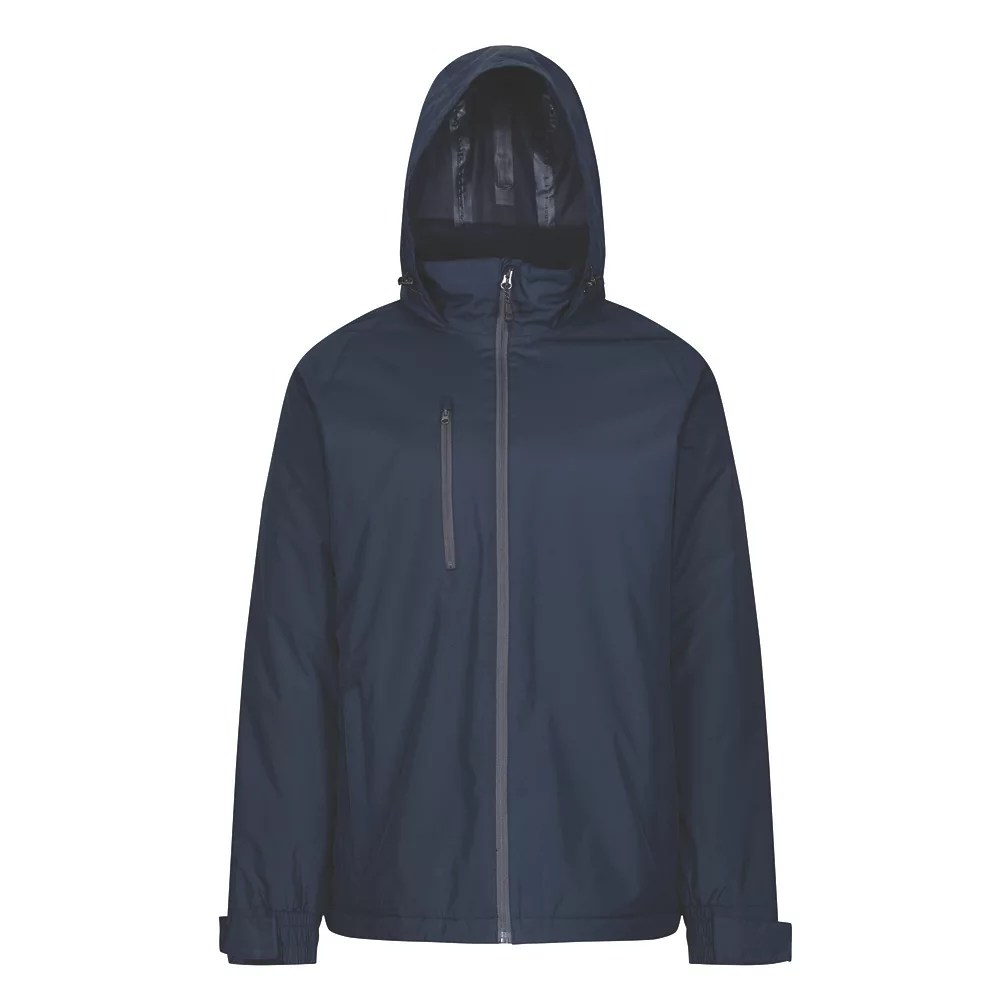 Regatta Honestly Made 100 Waterproof Jacket Navy Small Size 37" Chest