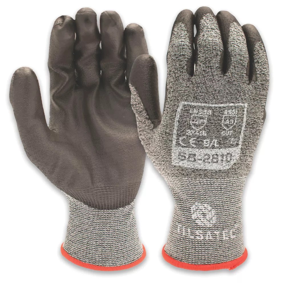 Tilsatec 582810 Cut Resistant Glove Grey/Dark Grey X Large Screwfix