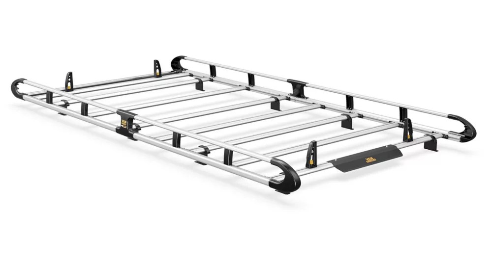 Van Guard Renault Trafic 2014 on Roof Rack 8bar ULTIRack+ L2 H1 Twin